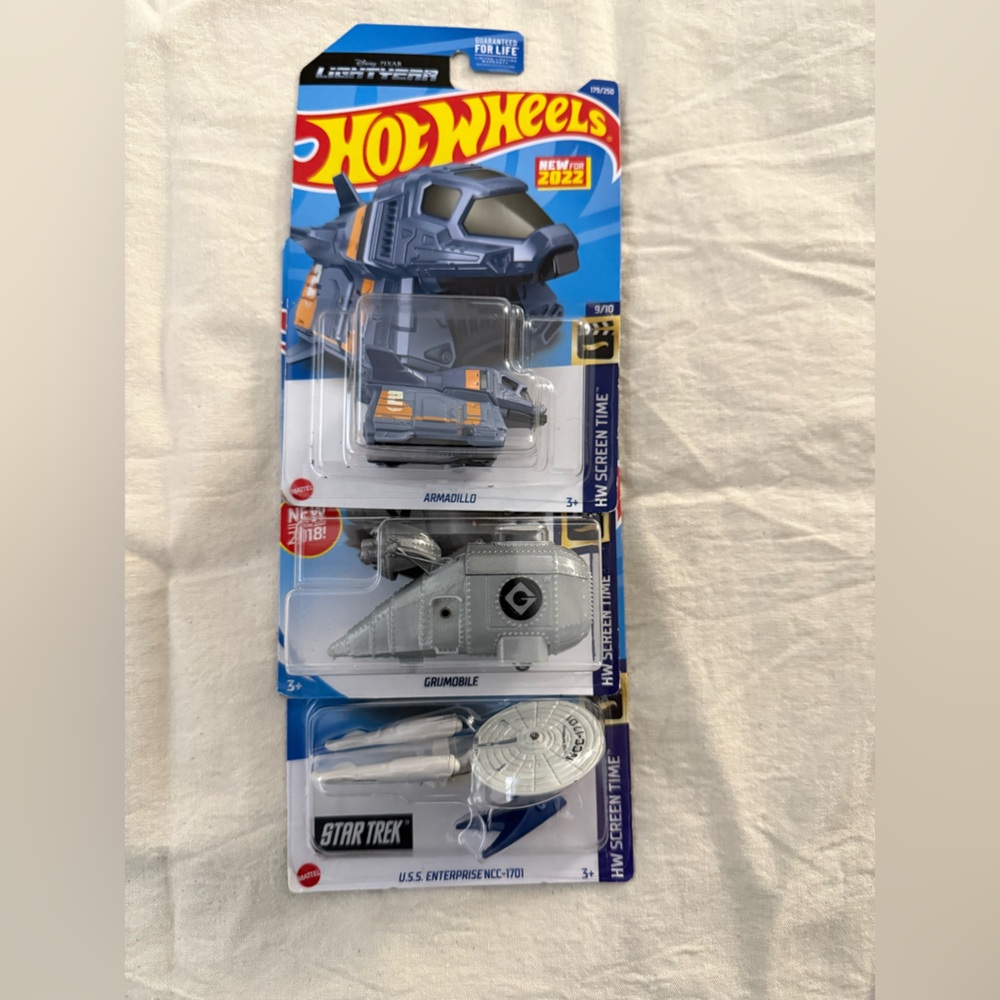 Hotwheels Movie Vehicle Set
